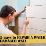 5 ways to REPAIR A WATER DAMAGED WALL
