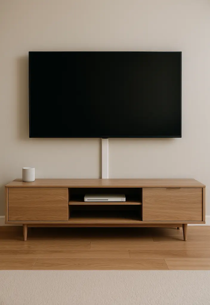 TV cabinet cable organization in Al Muraqqabat Dubai